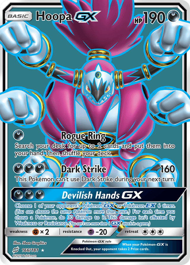 Hoopa-GX — Team Up #166