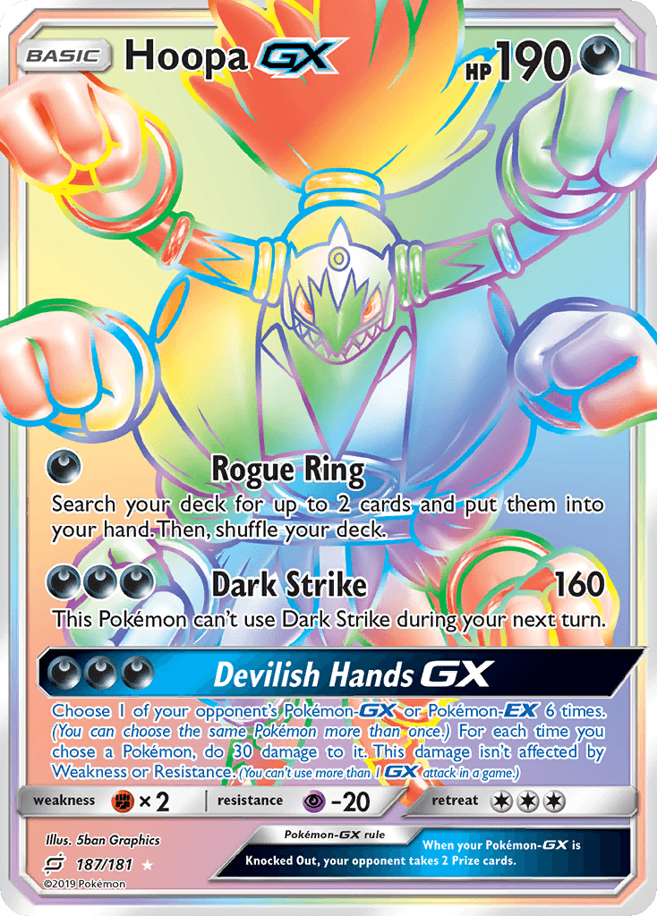 Hoopa-GX — Team Up #187