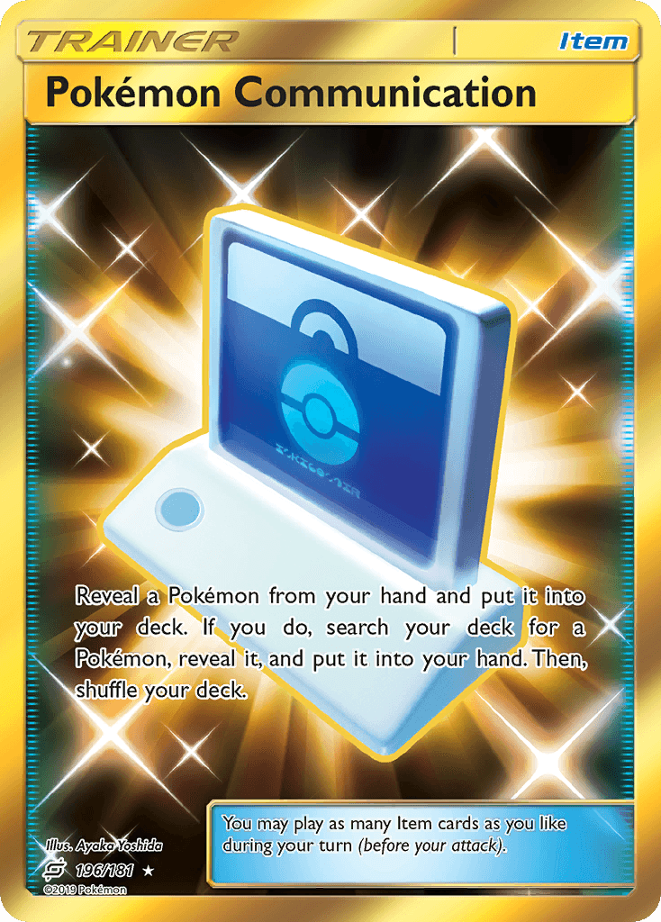 Pokémon Communication — Team Up #196