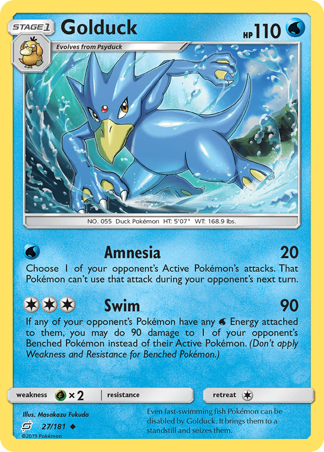 Golduck — Team Up #27