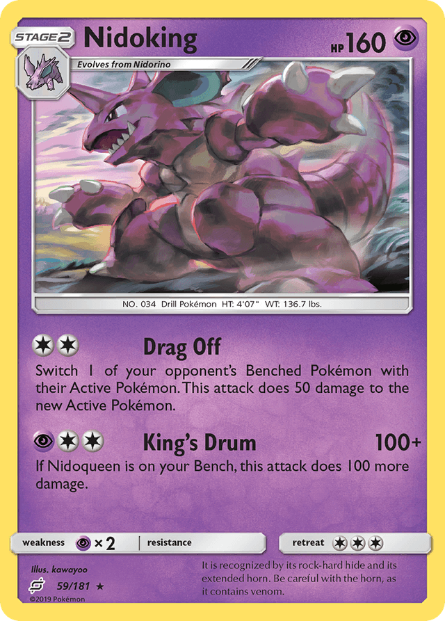 Nidoking — Team Up #59