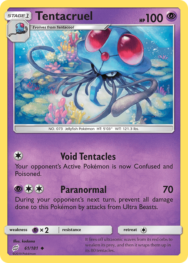 Tentacruel — Team Up #61