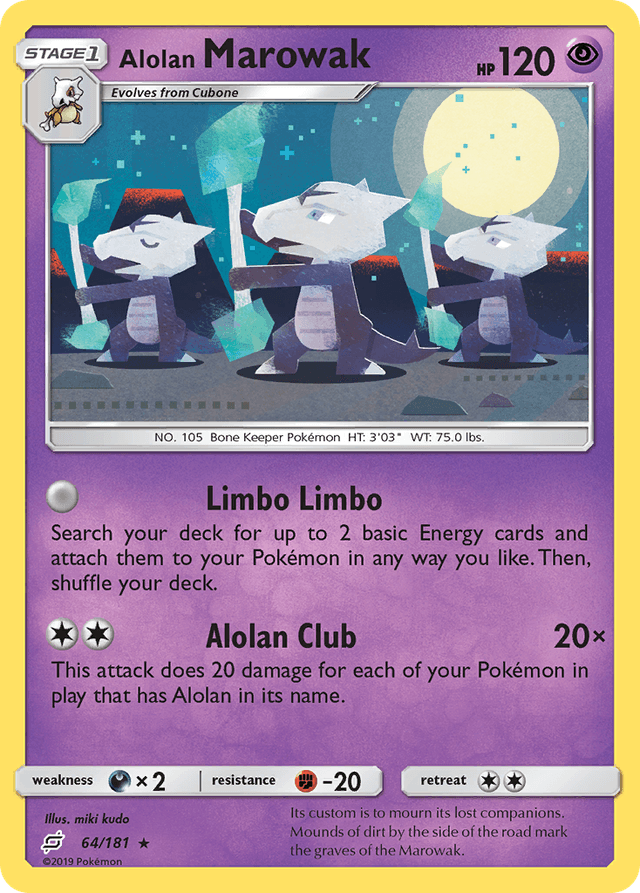 Alolan Marowak — Team Up #64