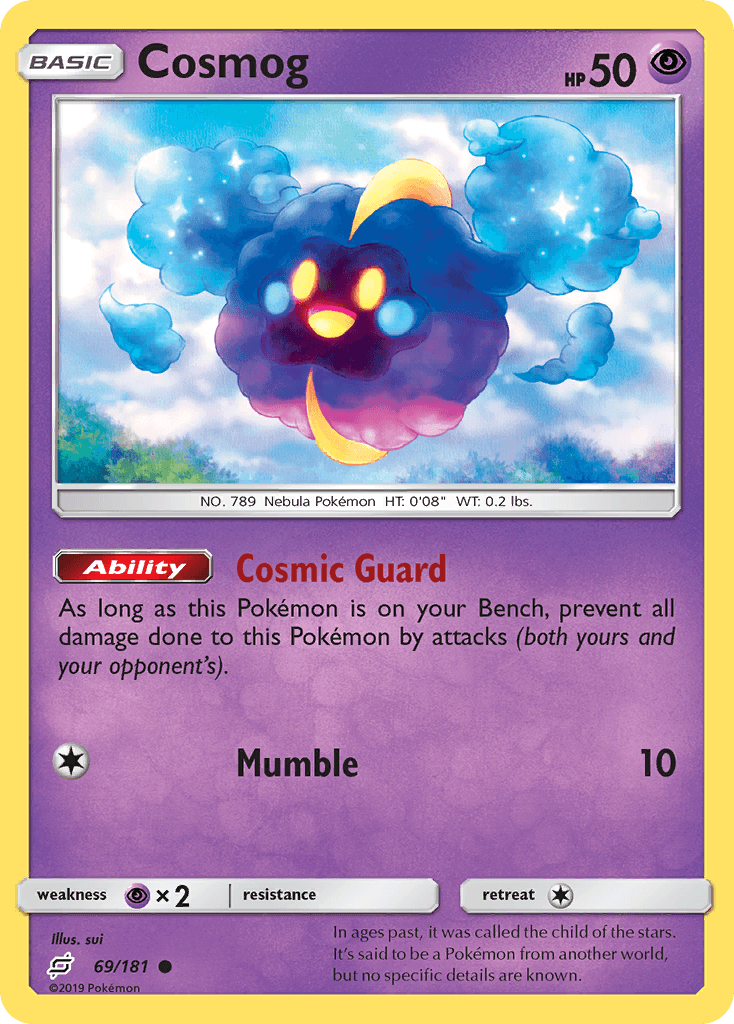 Cosmog — Team Up #69