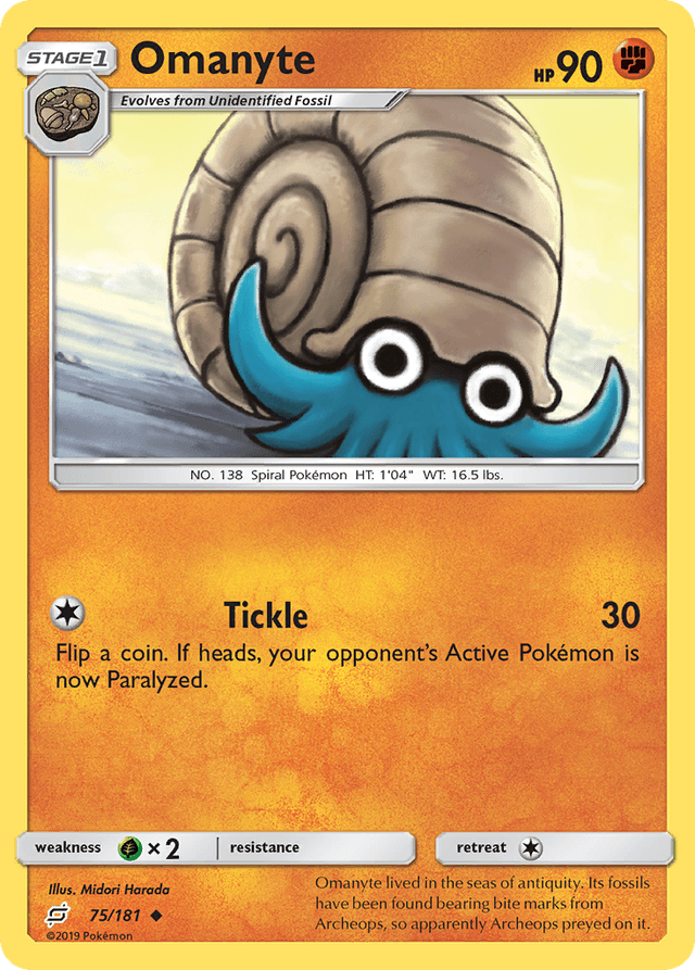 Omanyte — Team Up #75
