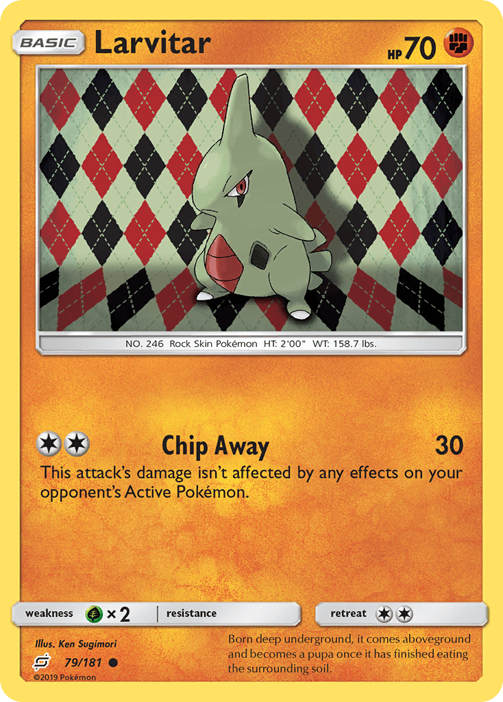 Larvitar — Team Up #79