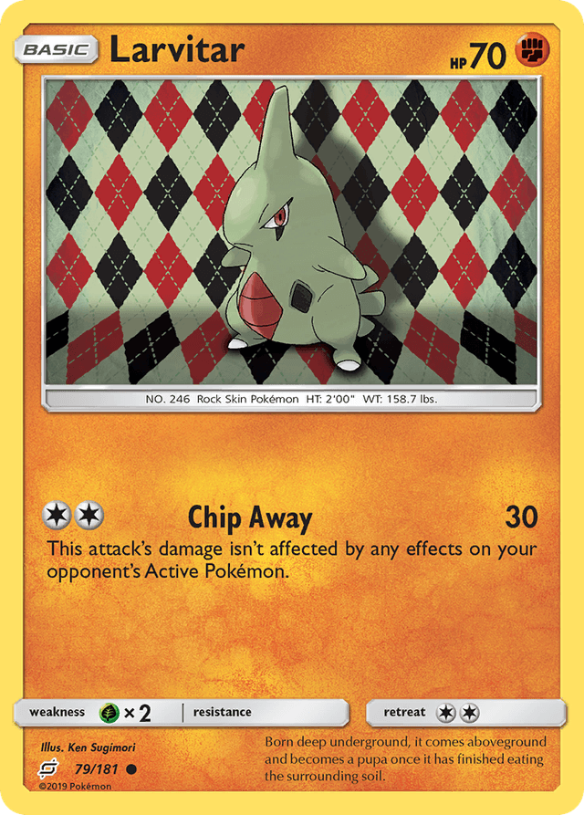 Larvitar — Team Up #79