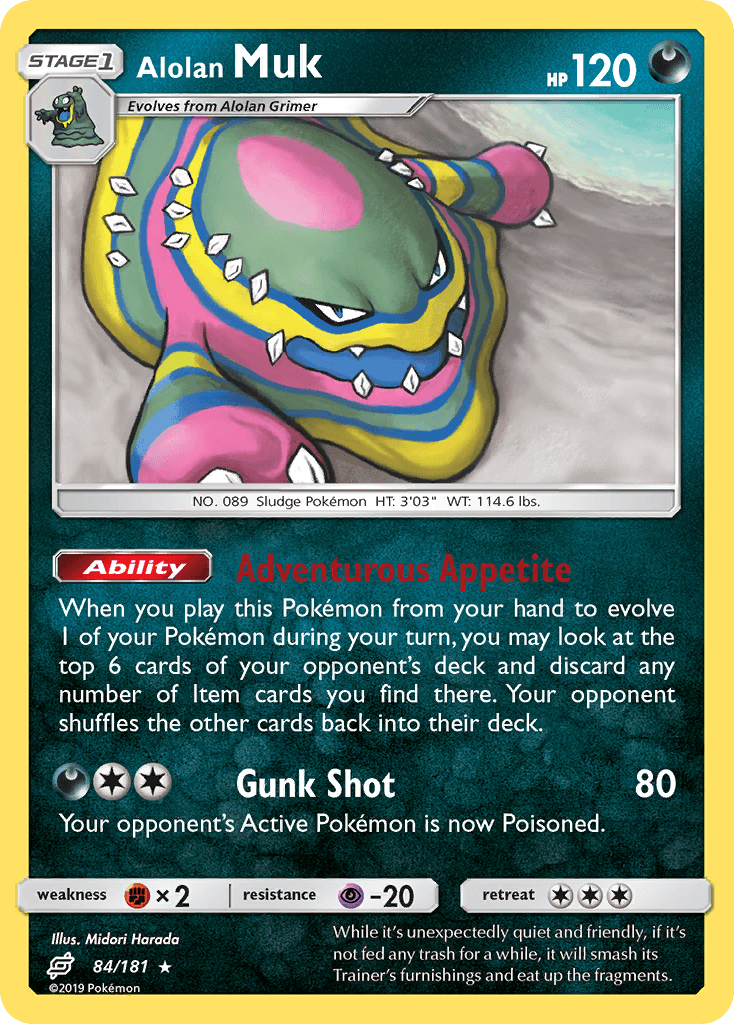 Alolan Muk — Team Up #84