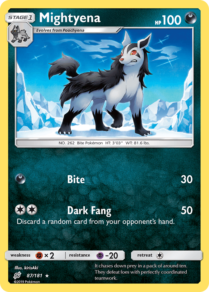 Mightyena — Team Up #87