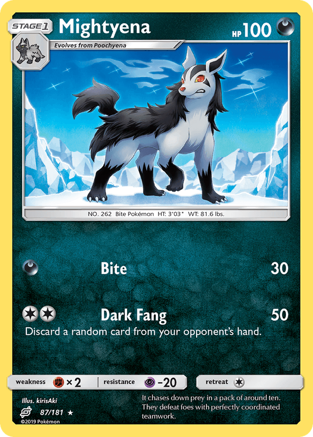 Mightyena — Team Up #87