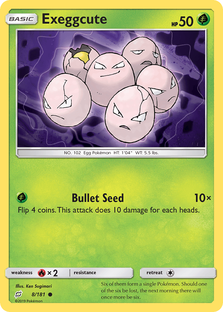 Exeggcute — Team Up #8