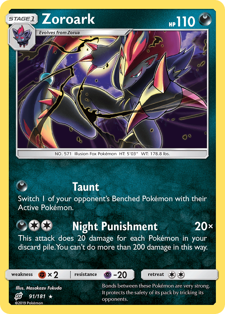 Zoroark — Team Up #91