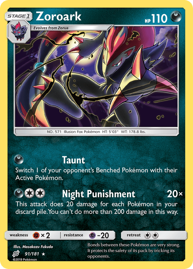 Zoroark — Team Up #91