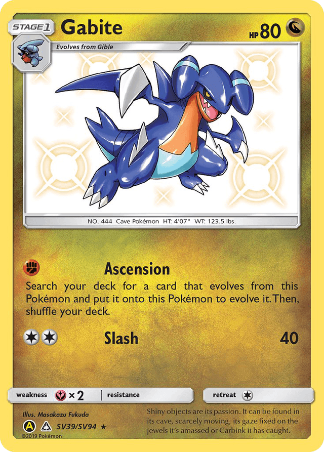 Gabite — Hidden Fates Shiny Vault #SV39