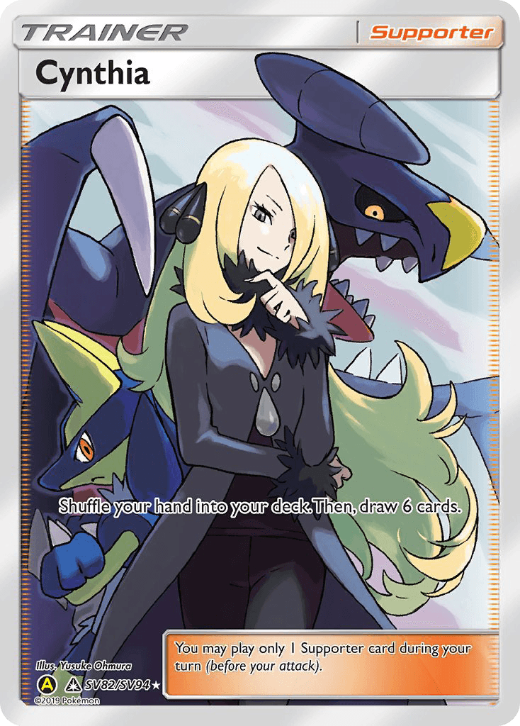 Cynthia — Hidden Fates Shiny Vault #SV82