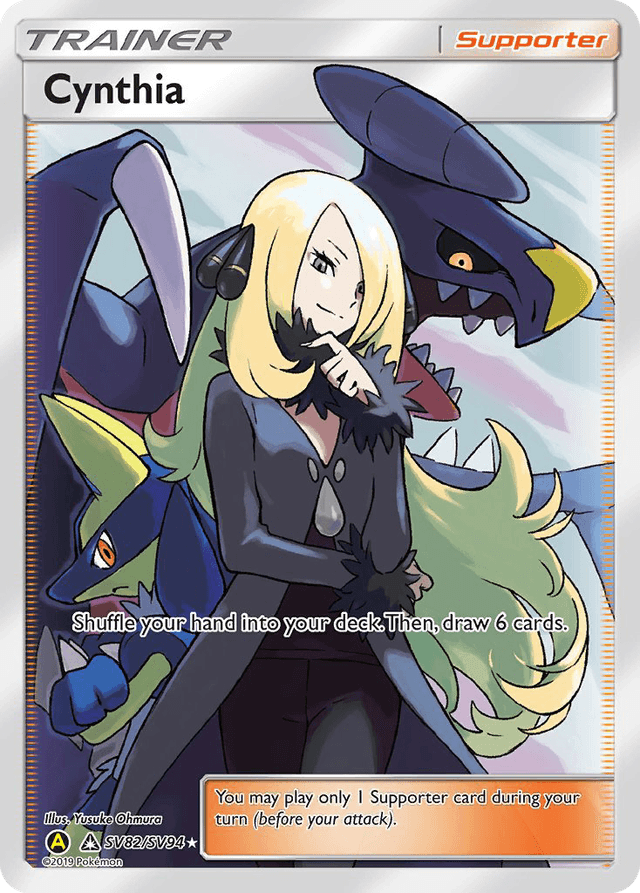 Cynthia — Hidden Fates Shiny Vault #SV82