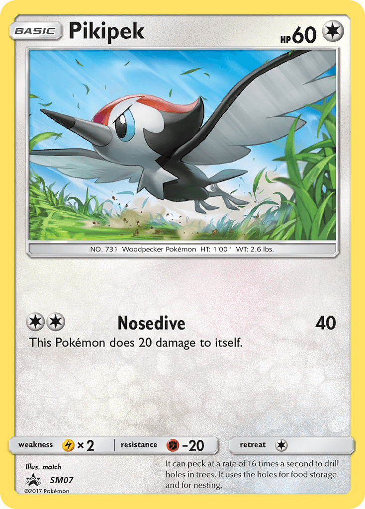 Pikipek — SM Black Star Promos #SM07
