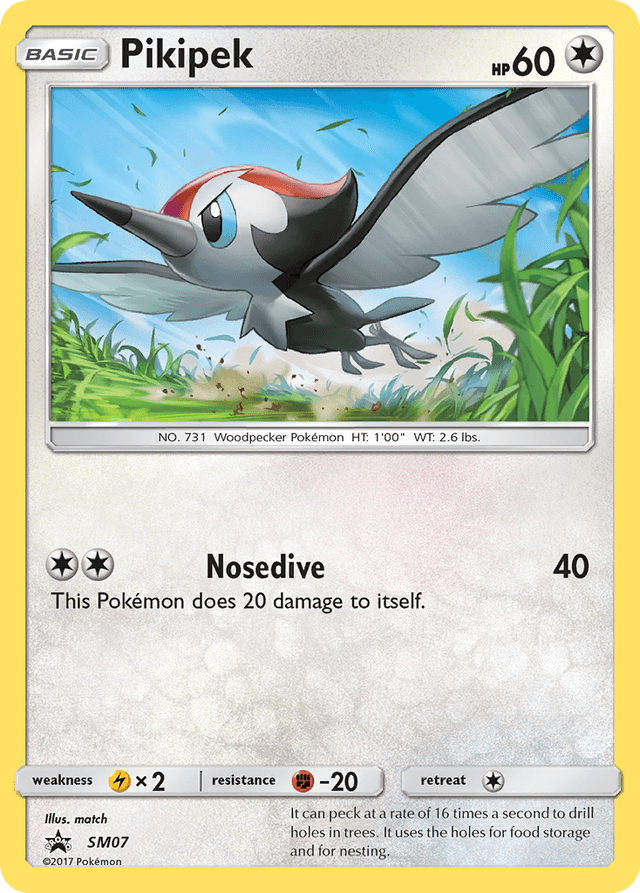 Pikipek — SM Black Star Promos #SM07