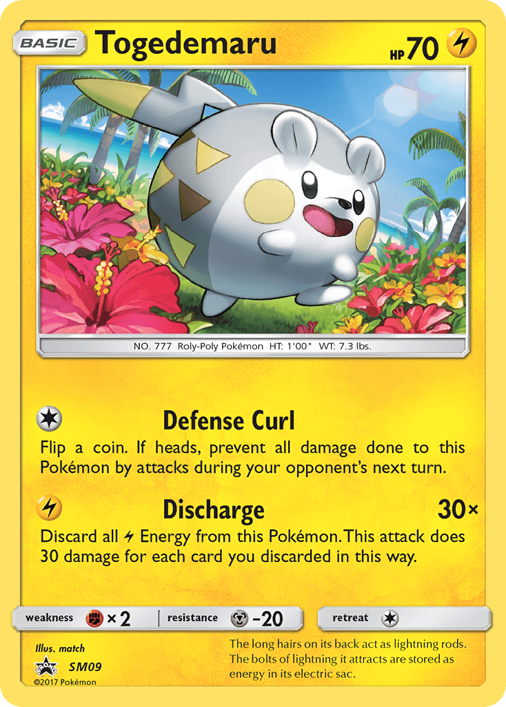 Togedemaru — SM Black Star Promos #SM09