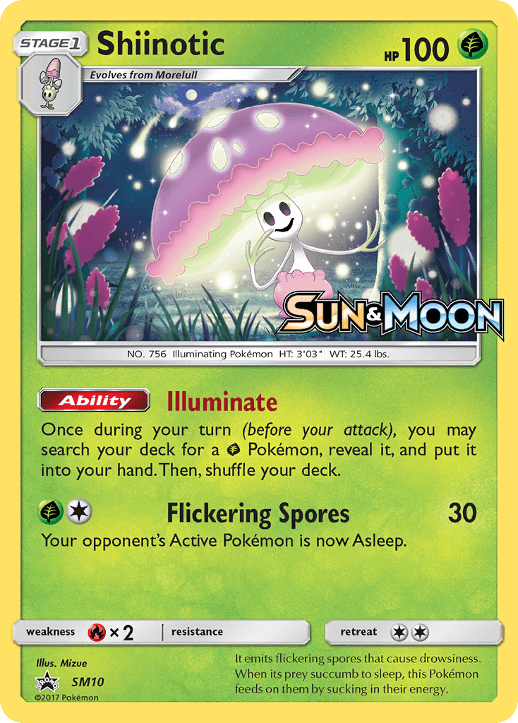 Shiinotic — SM Black Star Promos #SM10