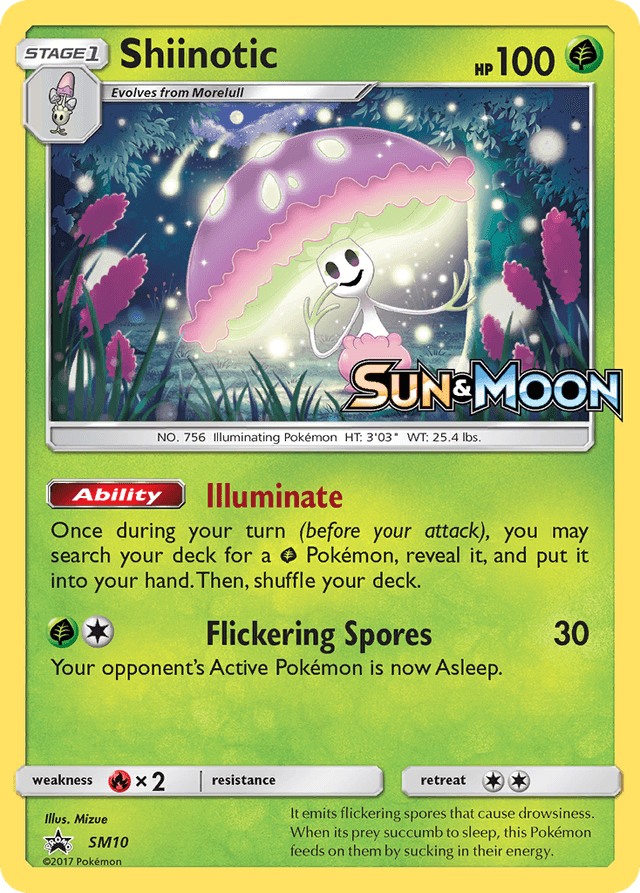 Shiinotic — SM Black Star Promos #SM10