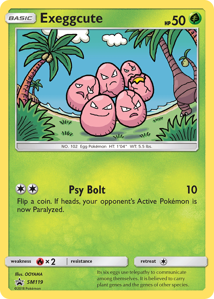Exeggcute — SM Black Star Promos #SM119