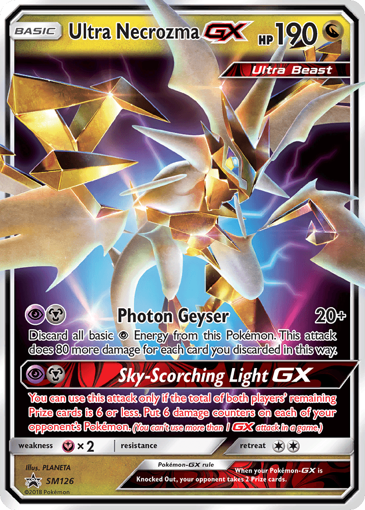 Ultra Necrozma-GX — SM Black Star Promos #SM126