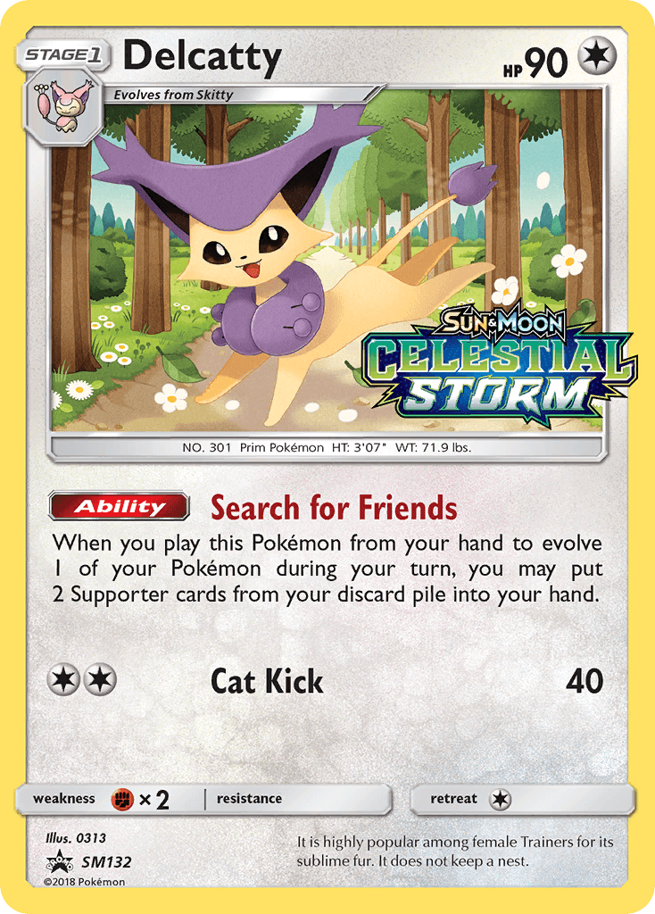 Delcatty — SM Black Star Promos #SM132