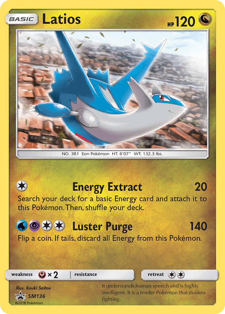 Latios — SM Black Star Promos #SM136