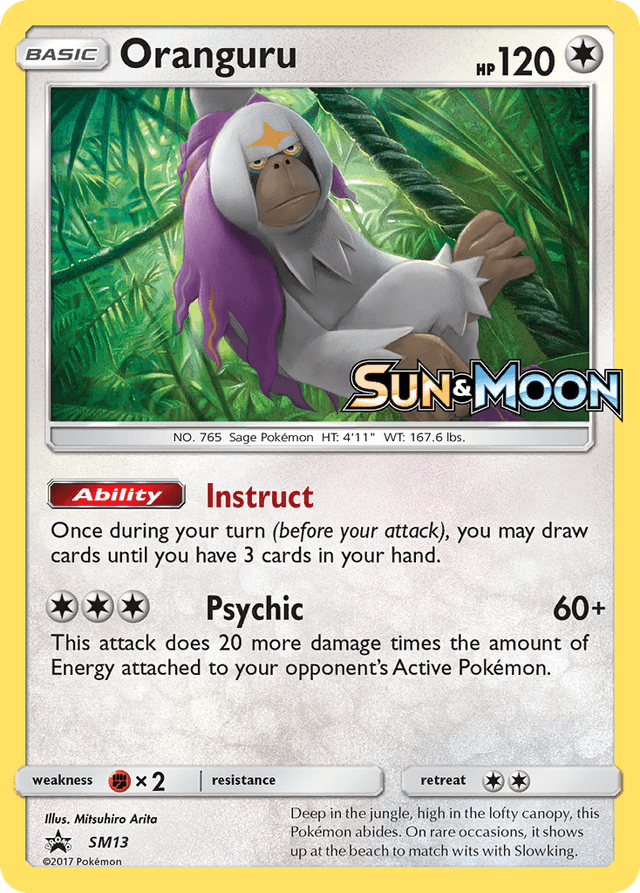 Oranguru — SM Black Star Promos #SM13