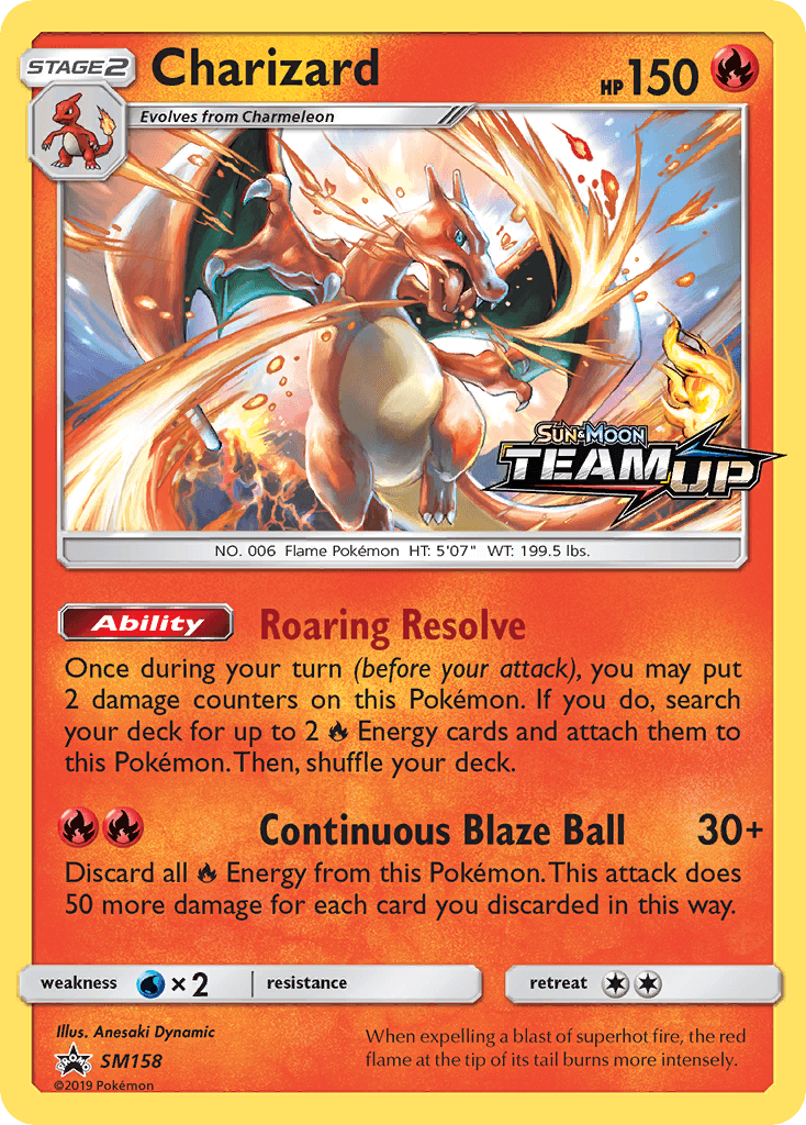 Charizard — SM Black Star Promos #SM158