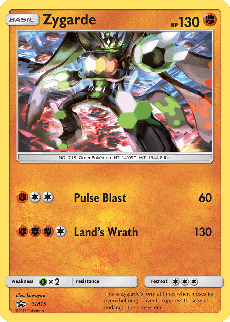 Zygarde — SM Black Star Promos #SM15