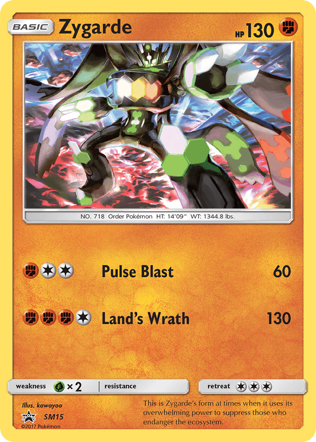 Zygarde — SM Black Star Promos #SM15