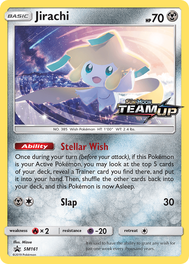 Jirachi — SM Black Star Promos #SM161