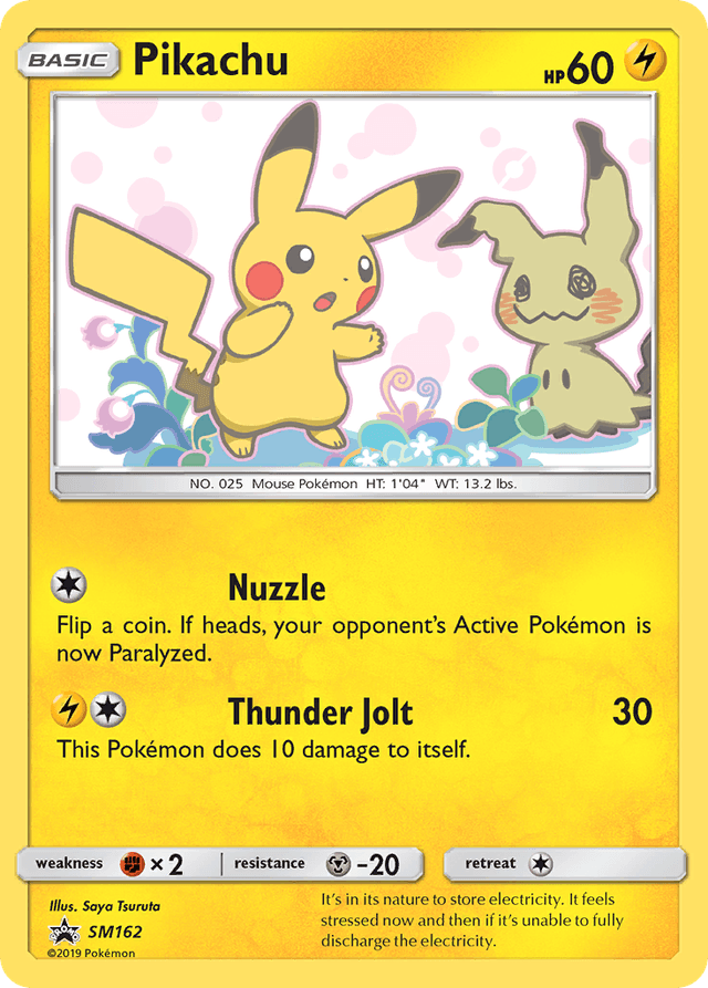 Pikachu — SM Black Star Promos #SM162