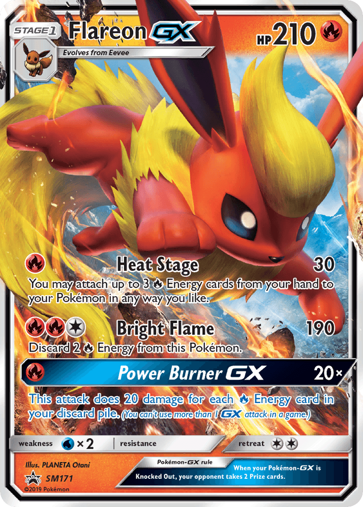 Flareon-GX — SM Black Star Promos #SM171