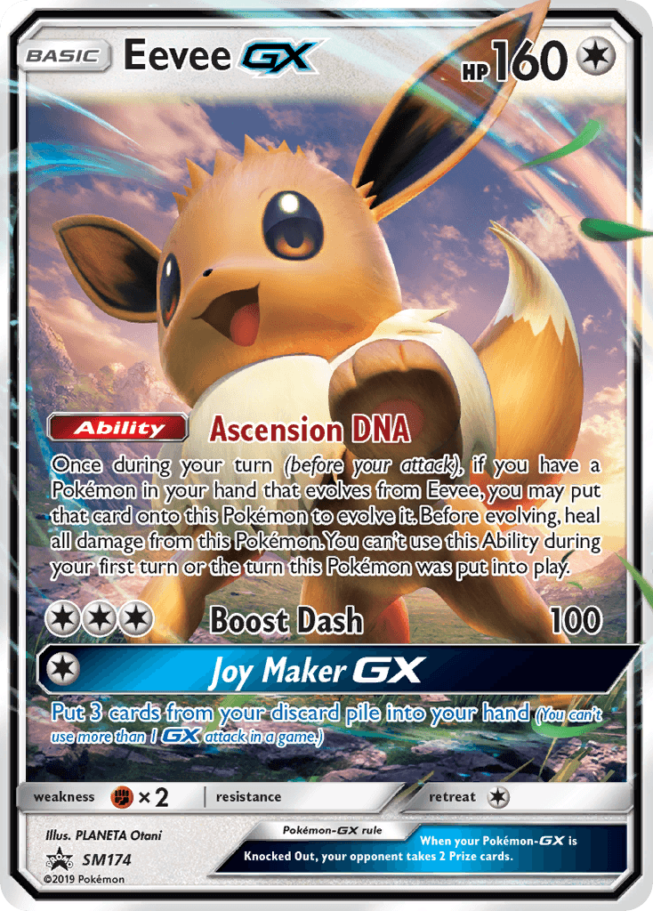 Eevee-GX — SM Black Star Promos #SM174
