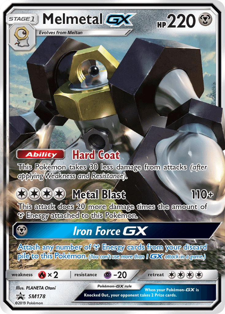 Melmetal-GX — SM Black Star Promos #SM178