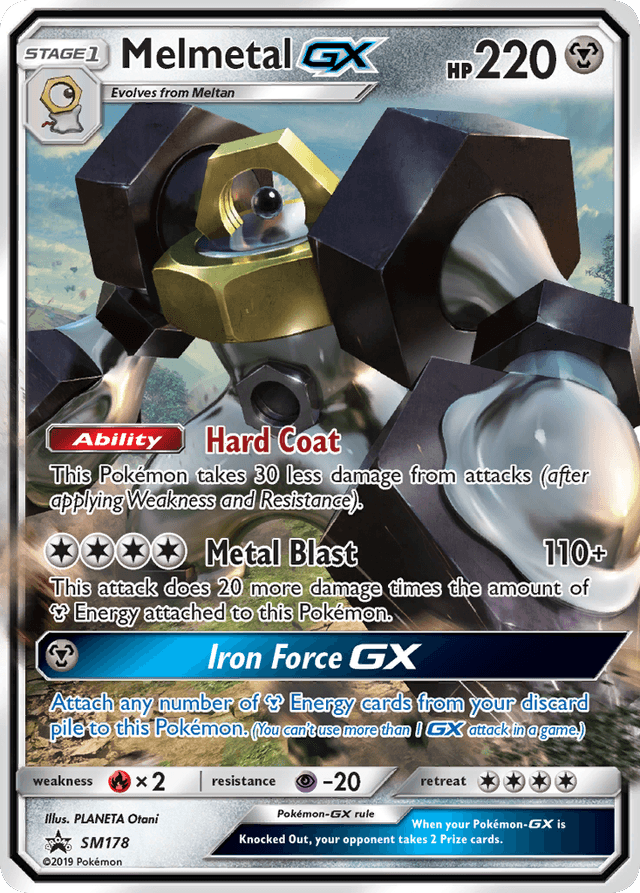 Melmetal-GX — SM Black Star Promos #SM178