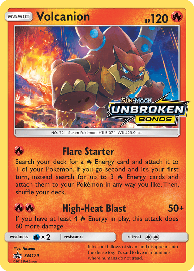 Volcanion — SM Black Star Promos #SM179