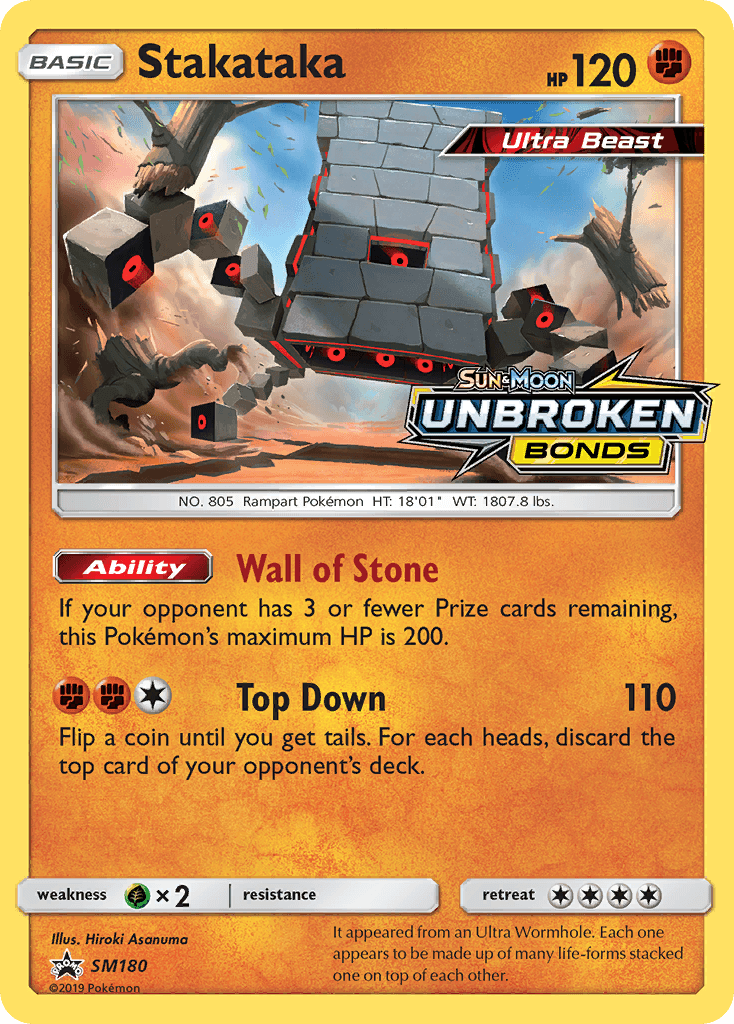Stakataka — SM Black Star Promos #SM180