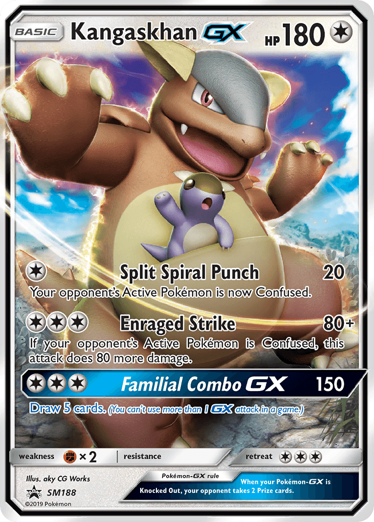 Kangaskhan-GX — SM Black Star Promos #SM188