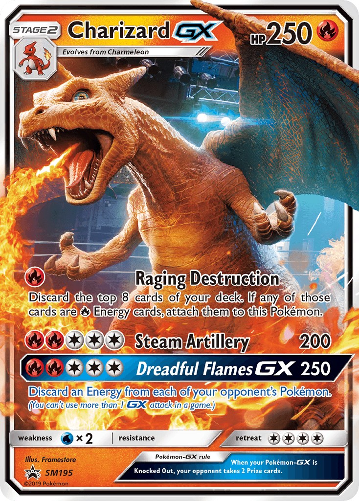 Charizard-GX — SM Black Star Promos #SM195