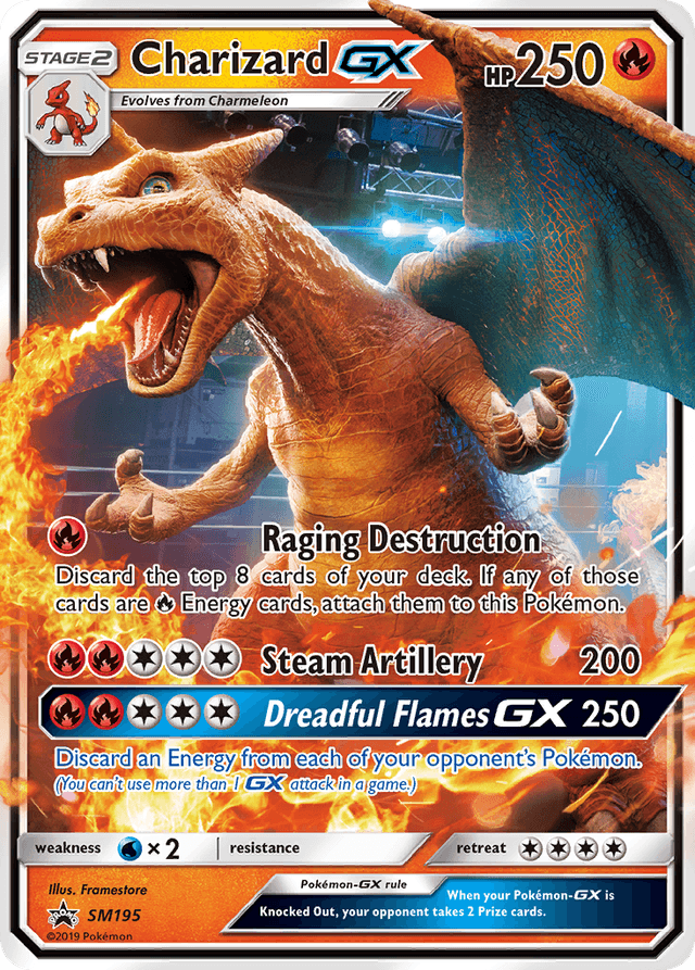 Charizard-GX — SM Black Star Promos #SM195