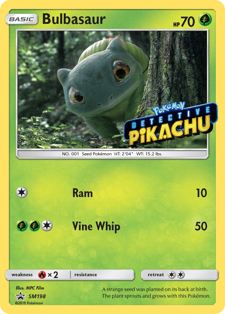 Bulbasaur — SM Black Star Promos #SM198