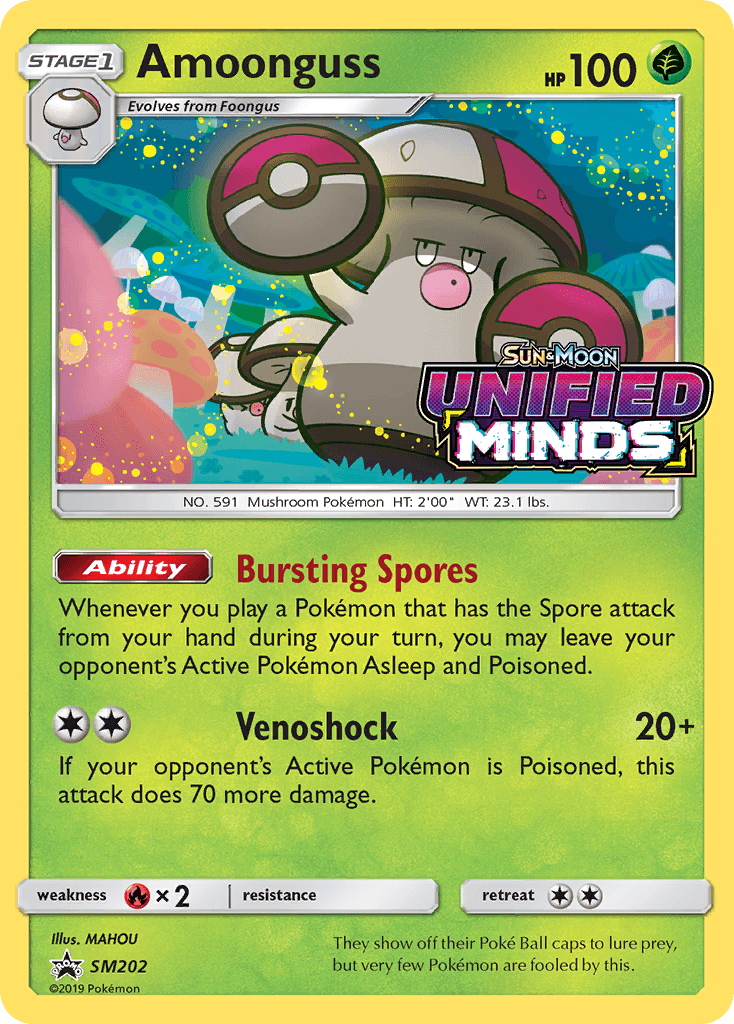 Amoonguss — SM Black Star Promos #SM202