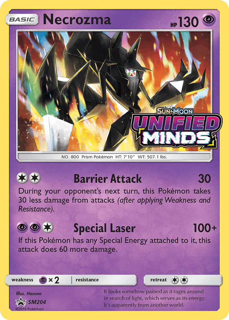 Necrozma — SM Black Star Promos #SM204