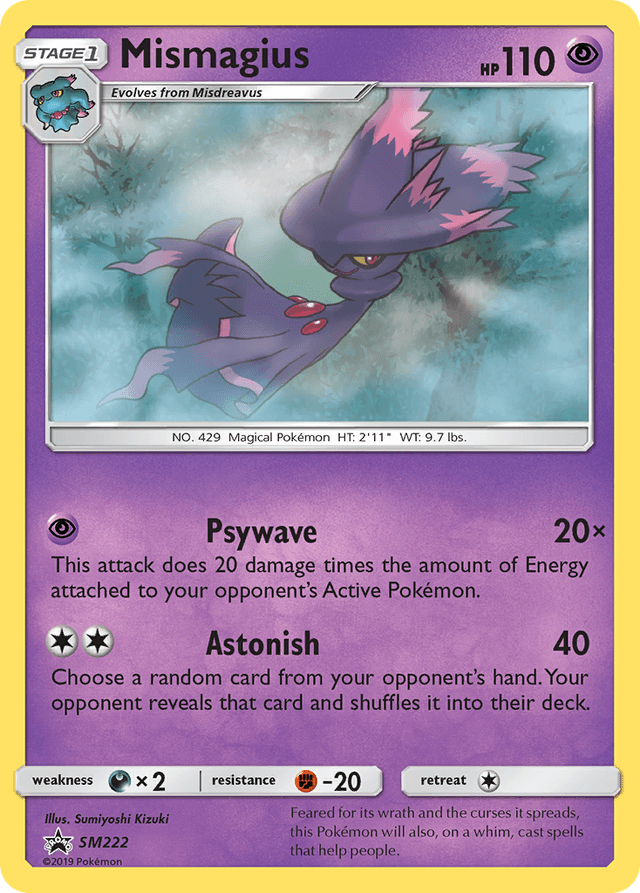 Mismagius — SM Black Star Promos #SM222