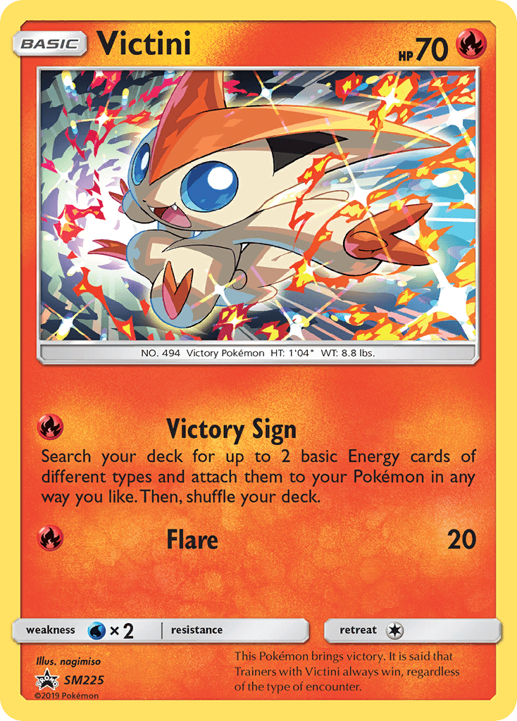 Victini — SM Black Star Promos #SM225