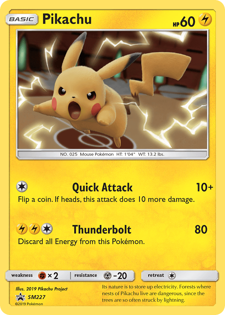Pikachu — SM Black Star Promos #SM227